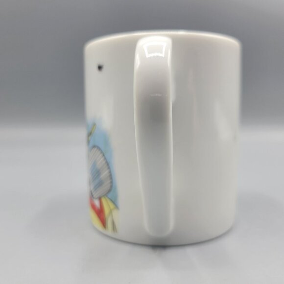 Japanese Porcelain Coffee Tea Mug With Geisha Dancer Design Made in Japan - Picture 4 of 12